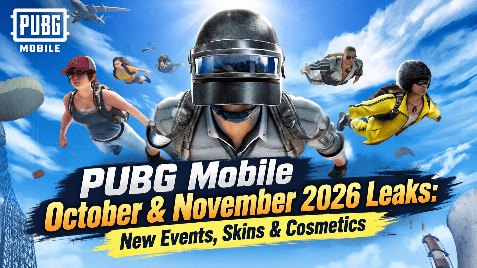 PUBG Mobile October & November 2026 Leaks: New Events, Skins & Cosmetics PC