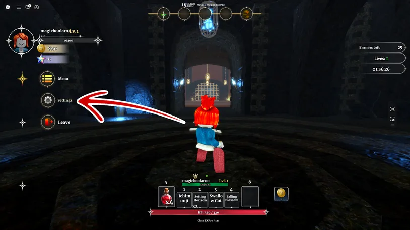 How to Redeem Codes in Roblox Dungeon Lootr