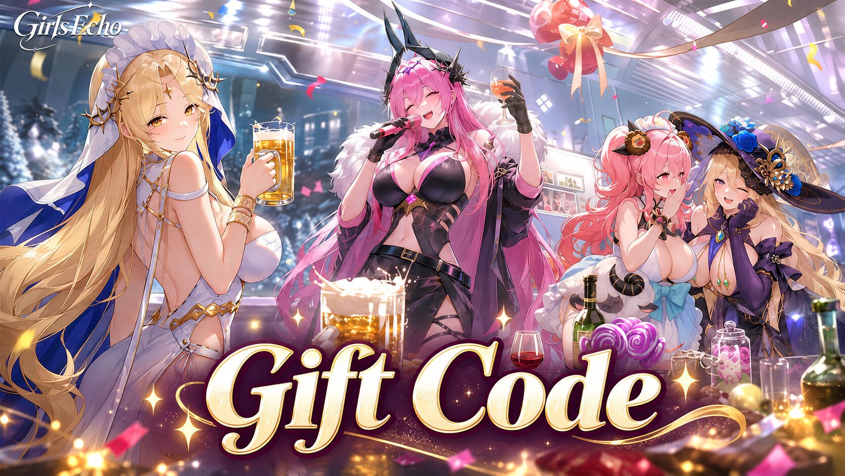 Girls Echo Giftcode ล่าสุด รับรางวัลฟรี PC