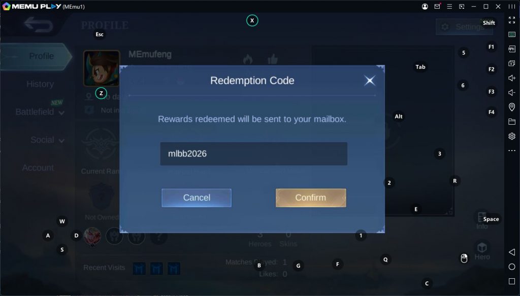 MLBB Code