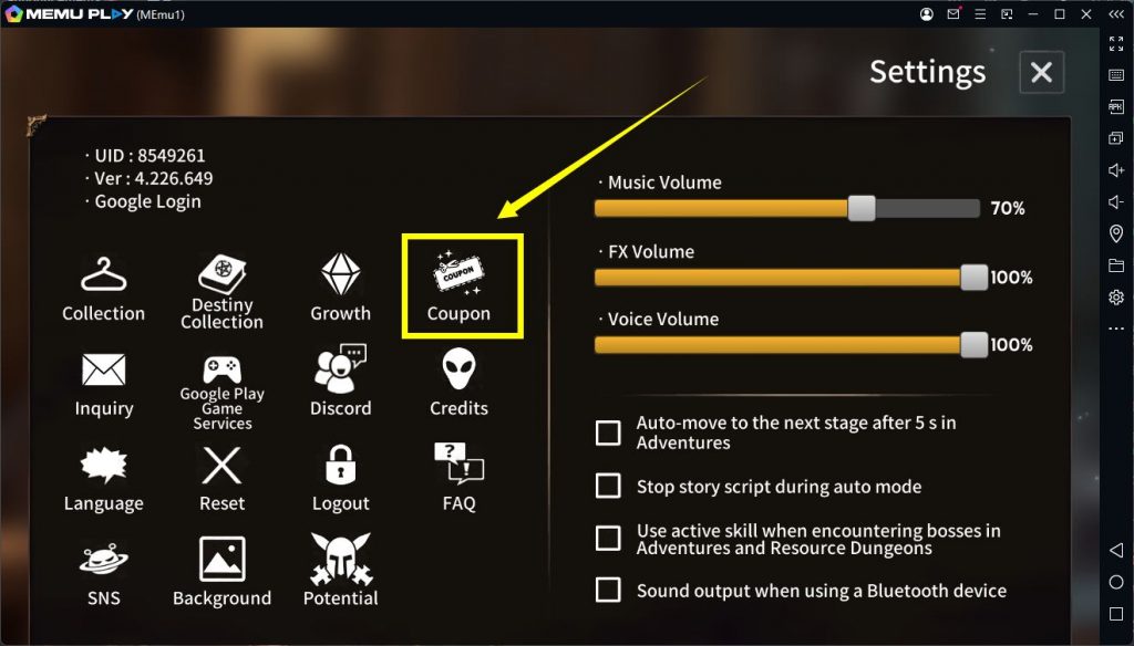 Sword Master Story Code