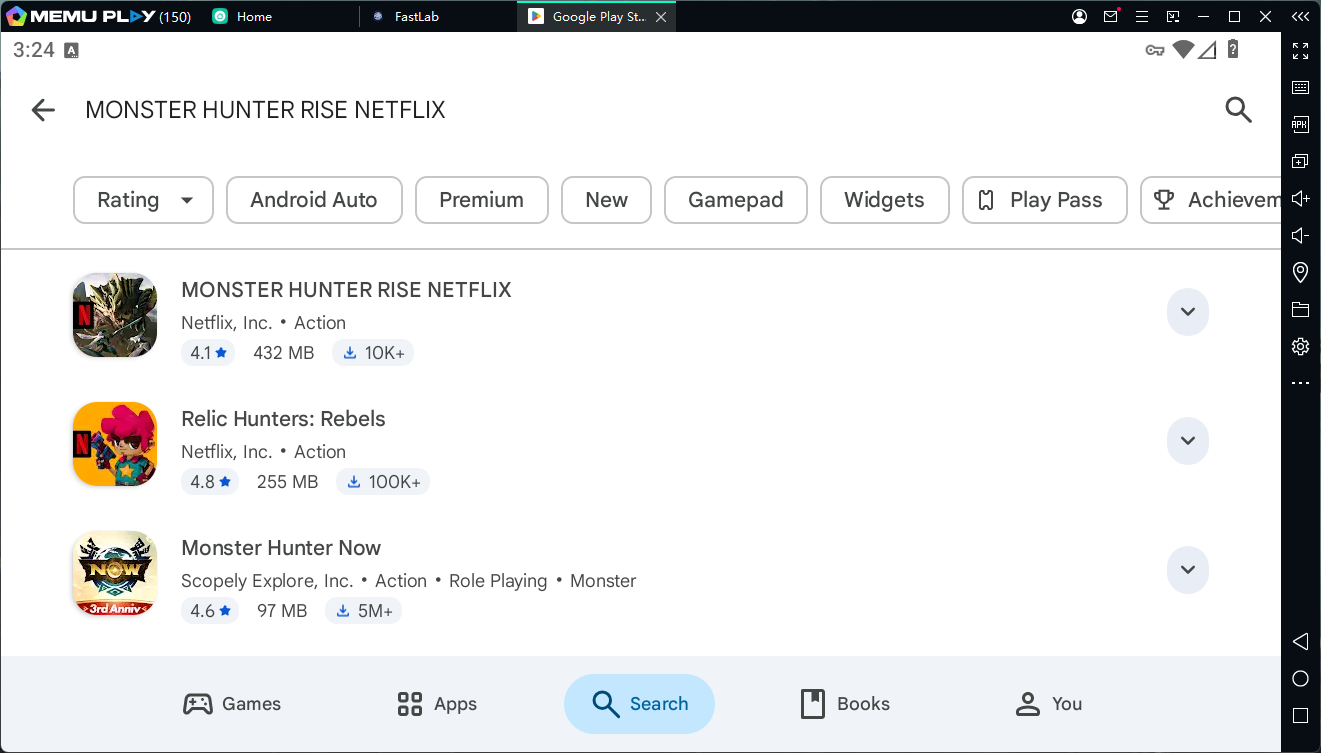 MONSTER HUNTER RISE NETFLIX Download: Regions & Guide