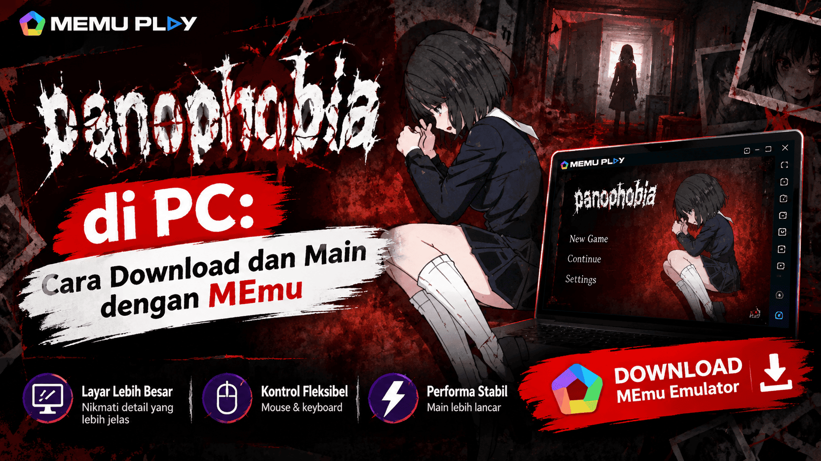 Panophobia di PC – Cara Download dan Main dengan MEmu Emulator PC