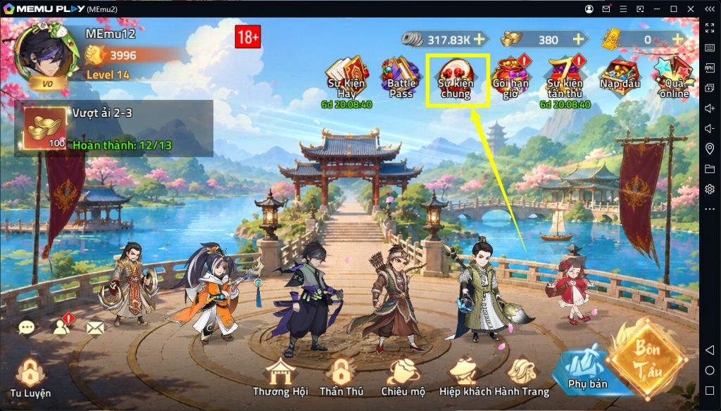 code Mộng Thiên Kiếm