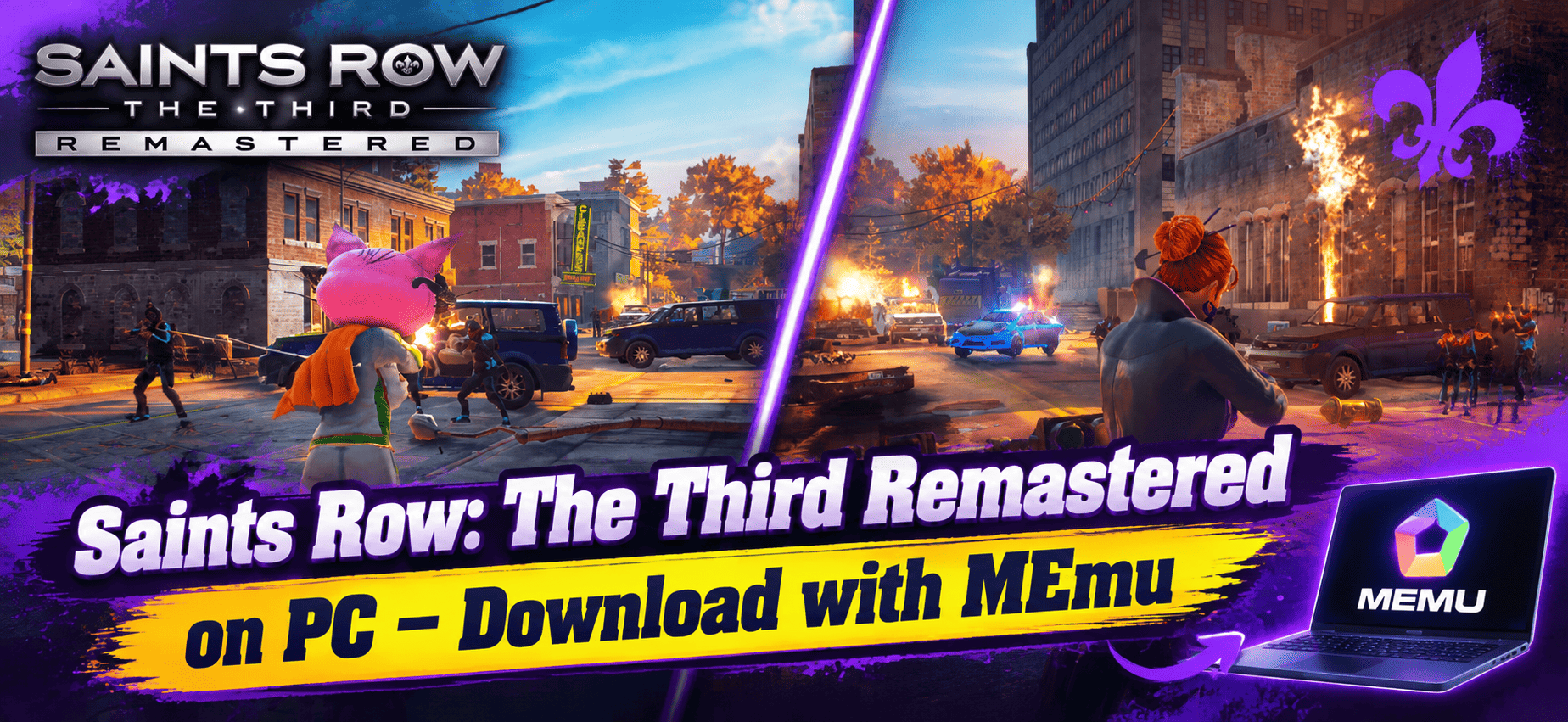 Saints Row: The Third Remastered on PC – Download with MEmu