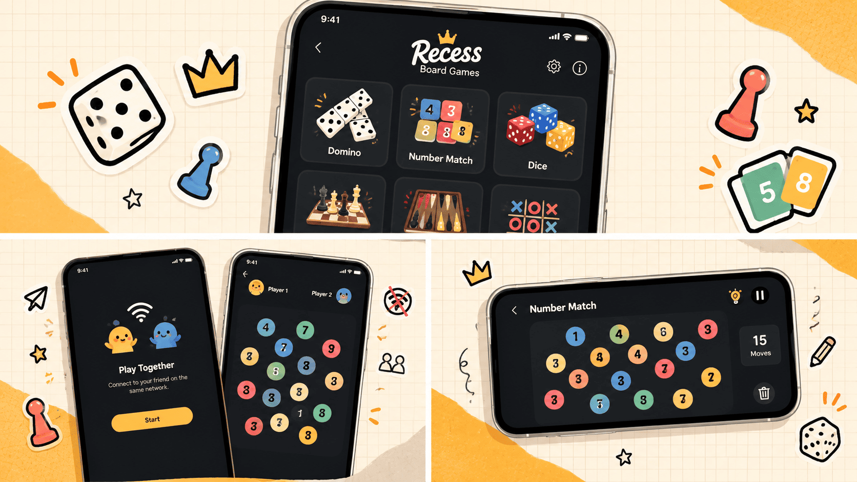 Recess: Board Games trên PC – Tải và Chơi bằng MEmu